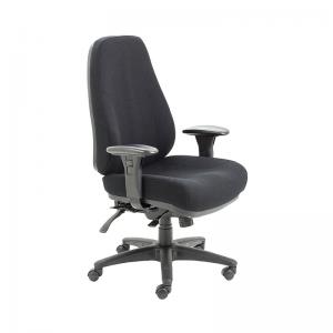 VOW Avior Lucania High Back Task Chair 640X655X1055-1140mm Black