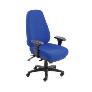 VOW Avior Lucania High Back Task Chair 640X655X1055-1140mm Blue