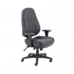 Avior Lucania High Back Task Chair 670x650x1090-1175mm Black KF74022 KF74022