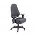 Avior Lucania High Back Task Chair 670x650x1090-1175mm Black KF74022 KF74022