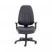 Avior Thorpe High Back Task Chair 670x650x1090-1175mm Black KF74022 KF74022