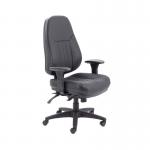 Avior Thorpe High Back Task Chair 670x650x1090-1175mm Black KF74022 KF74022