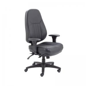VOW Avior Thorpe High Back Task Chair 670x650x1090-1175mm Black