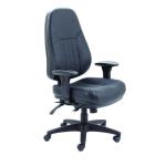 Avior Lucania High Back Task Chair 670x650x1090-1175mm Black KF74022 KF74022
