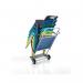 Titan One Piece Chair Trolley 630x507x1158mm KF74044 KF74044