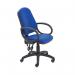 Jemini Teme High Back Operator Chair 640x640x985-1175mm Blue KF74119 KF74119