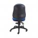 Jemini Teme High Back Operator Chair 640x640x985-1175mm Blue KF74119 KF74119