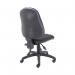 Jemini Teme High Back Operator Chair 640x640x985-1175mm Charcoal KF74120 KF74120