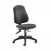 Jemini Teme Deluxe High Back Operator Chair 640x640x985-1175mm Charcoal KF74122 KF74122