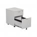 Jemini 2 Drawer Mobile Pedestal 404x500x595mm White KF74147 KF74147