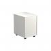 Jemini 2 Drawer Mobile Pedestal 404x500x595mm White KF74147 KF74147