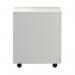 Jemini 3 Drawer Mobile Pedestal 400x500x595mm White KF74148 KF74148