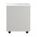 Jemini 3 Drawer Mobile Pedestal 400x500x595mm White KF74148 KF74148