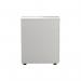 Jemini 3 Drawer Desk High Pedestal 404x800x730mm White KF74150 KF74150