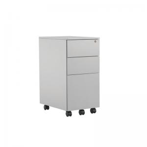VOW Jemini 3 Drawer Mobile Pedestal Slimline Steel 300x470x615mm