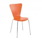 Arista Orange Bistro Chair KF74195