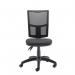 Arista Medway High Back Operators Chair 640x640x1010-1175mm Mesh Back Black KF74196 KF74196