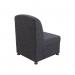 Arista Modular Reception Chair 610x670x830mm Charcoal KF74203 KF74203