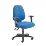Capella Intro Posture Chair With Lumbar Support Blue KF74282