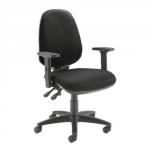 Capella Intro Posture Chair With Lumbar Support Black KF74283
