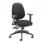 Cappela Petite Posture Chair Radial Back Black KF74285