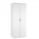 Arista 1900mm Tall Cupboard Four Shelves White KF74310