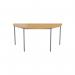 Jemini Semi Circular Multipurpose Table 1600x800x730mm Nova Oak KF74400 KF74400