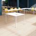 Jemini Semi Circular Multipurpose Table 1600x800x730mm Nova Oak KF74400 KF74400