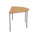 Jemini Semi Circular Multipurpose Table 1600x800x730mm Nova Oak KF74400 KF74400