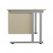 Jemini 2 Drawer Fixed Pedestal 404x655x495mm Maple KF74414 KF74414