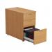 FF Jemini Beech 3 Drawer Desk High Pedestal 800 V2 TESDHP3/800BE2 KF74482