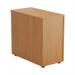 Jemini 3 Drawer Desk High Pedestal 404x800x730mm Beech KF74482 KF74482