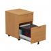 Jemini 2 Drawer Mobile Pedestal 404x500x595mm Beech KF74483 KF74483