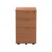 Jemini 3 Drawer Under Desk Pedestal V2 Beech KF74488 KF74488