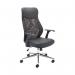 Jemini Tyne High Back Operator Chair 630x650x1110-1205mm Black KF74501 KF74501