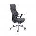 Jemini Tyne High Back Operator Chair 630x650x1110-1205mm Black KF74501 KF74501