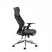 Jemini Tyne High Back Operator Chair 630x650x1110-1205mm Black KF74501 KF74501