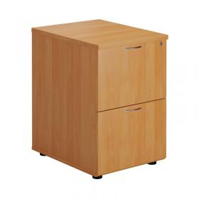VOW First 2 Drawer Filing Cabinet 464x600x710mm Beech KF74515 KF74515