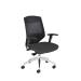 Arista Medium Back Mesh Task Black Chair (Seat height can be adjusted) KF74647