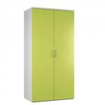 Arista White/Green 1900mm Cupboard