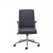 Arista Tarragona High Back Office Chair 600x700x940-1030mm Leather Look Black KF74819 KF74819