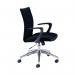 Arista Indus Soho High Back Operator Chair 220x550x580mm Black KF74824 KF74824