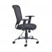 First High Back Task Chair 600x600x940-1030mm Mesh Back Black KF74832 KF74832