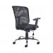 First High Back Task Chair 600x600x940-1030mm Mesh Back Black KF74832 KF74832