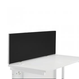 First Desk Mounted Screen 1200x25x400mm Special Black KF74837 KF74837