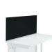 First Desk Mounted Screen 1200x25x400mm Special Black KF74837