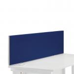 First Desk Mounted Screen 1400x25x400mm Special Blue KF74838 KF74838