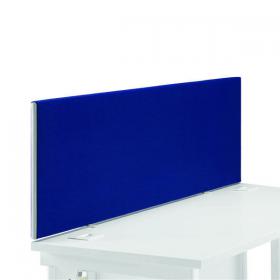 First Desk Mounted Screen 1400x25x400mm Special Blue KF74838 KF74838