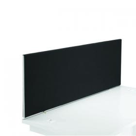 First Desk Mounted Screen 1400x25x400mm Special Black KF74839 KF74839