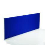 First Desk Mounted Screen 1600x25x400mm Special Blue KF74840 KF74840
